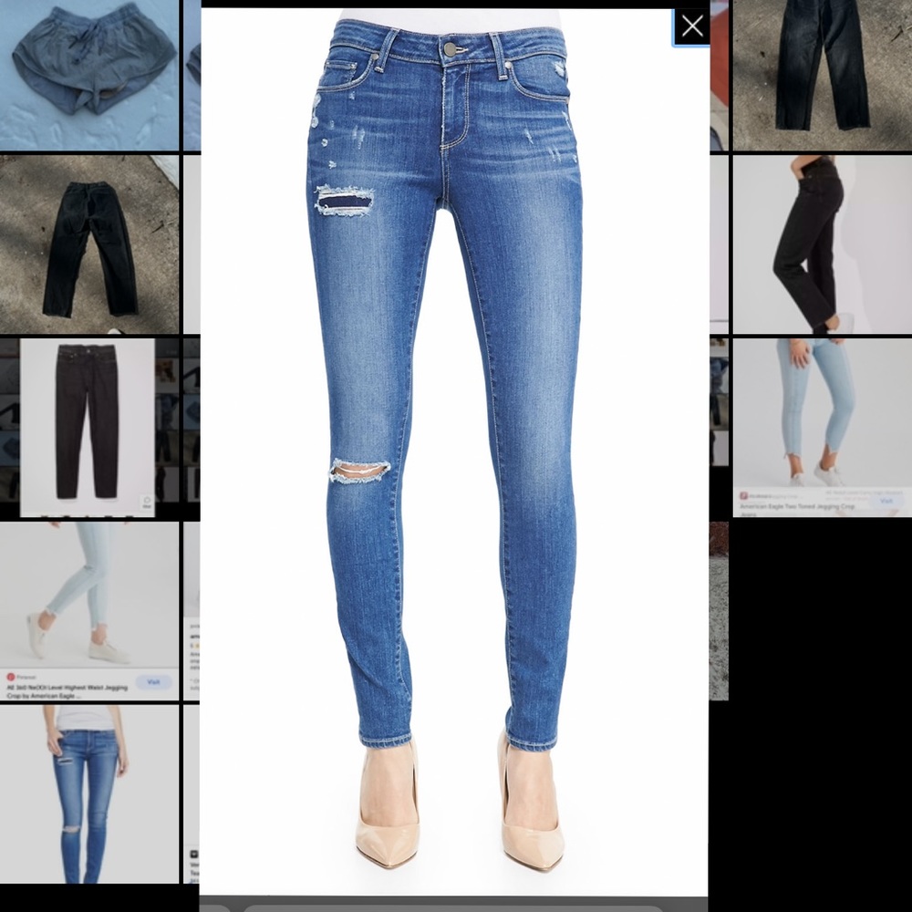 PAIGE VERDUGO ULTRA SKINNY JEANS